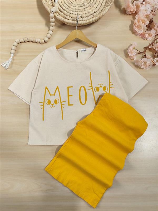 کراپ شلوار Meow 