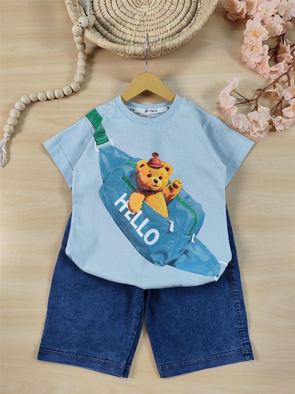 تیشرت شلوارک Hello Bag