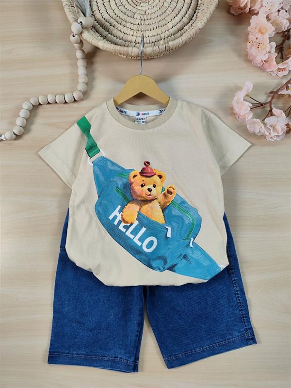 تیشرت شلوارک Hello Bag