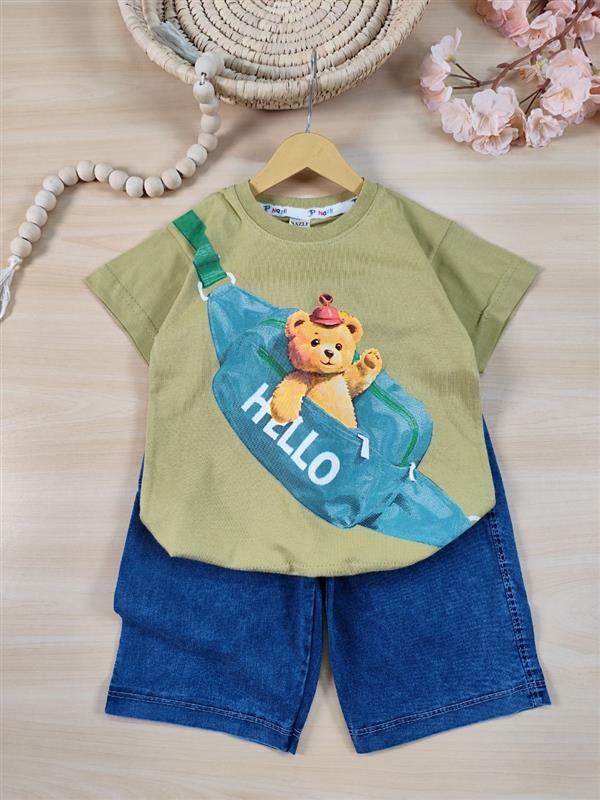 تیشرت شلوارک Hello Bag