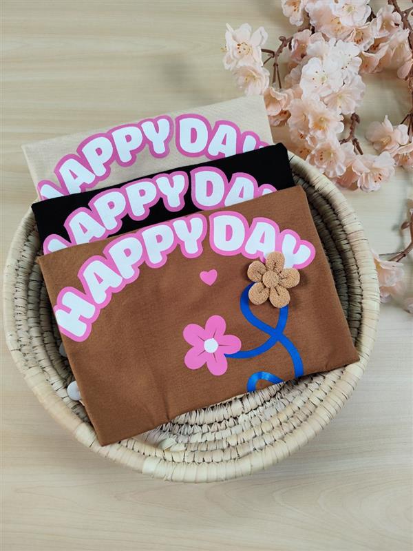 تیشرت تک happy day 