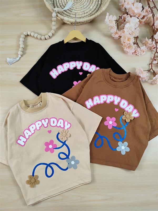 تیشرت تک happy day 