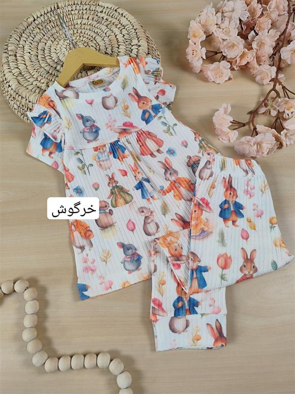 تیشرت شلوار اسپرت ریلی عروسکی 
