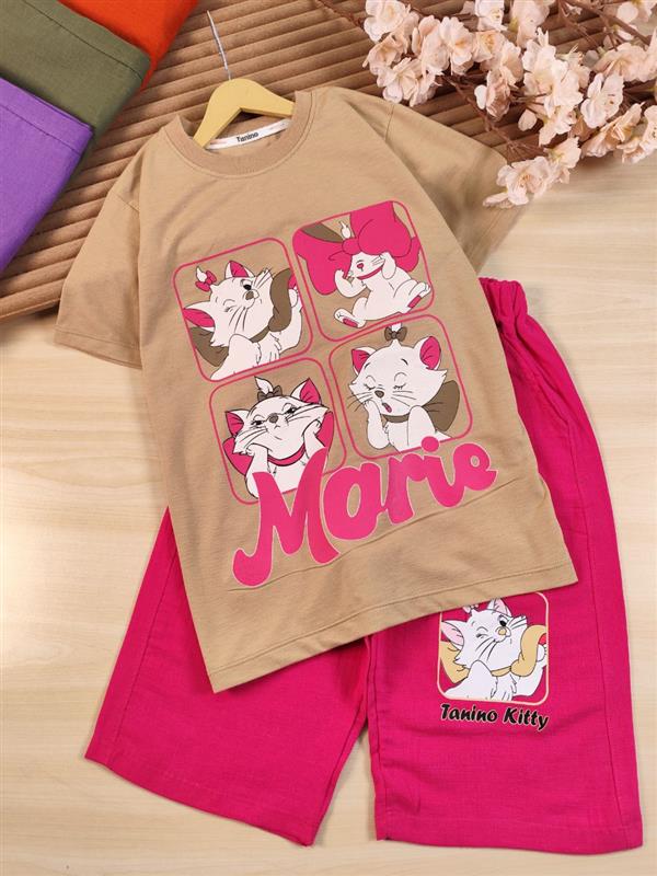 تیشرت شلوارک Cat mario