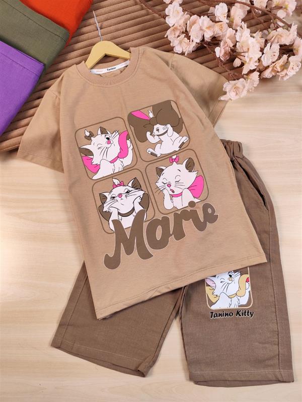 تیشرت شلوارک Cat mario