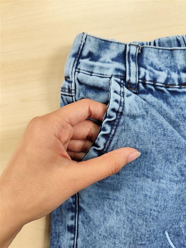 شلوار بگ طرح رخ 