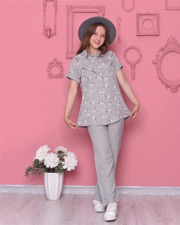 تیشرت شلوار گلچین 