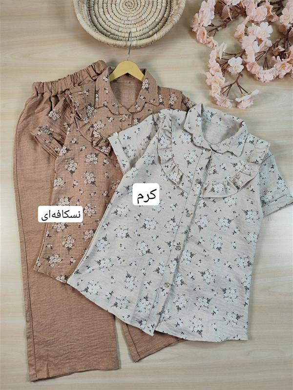 تیشرت شلوار گلچین 
