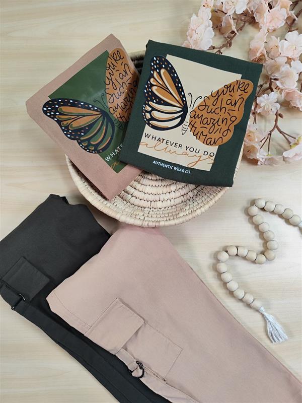کراپ شلوار mini butterfly 