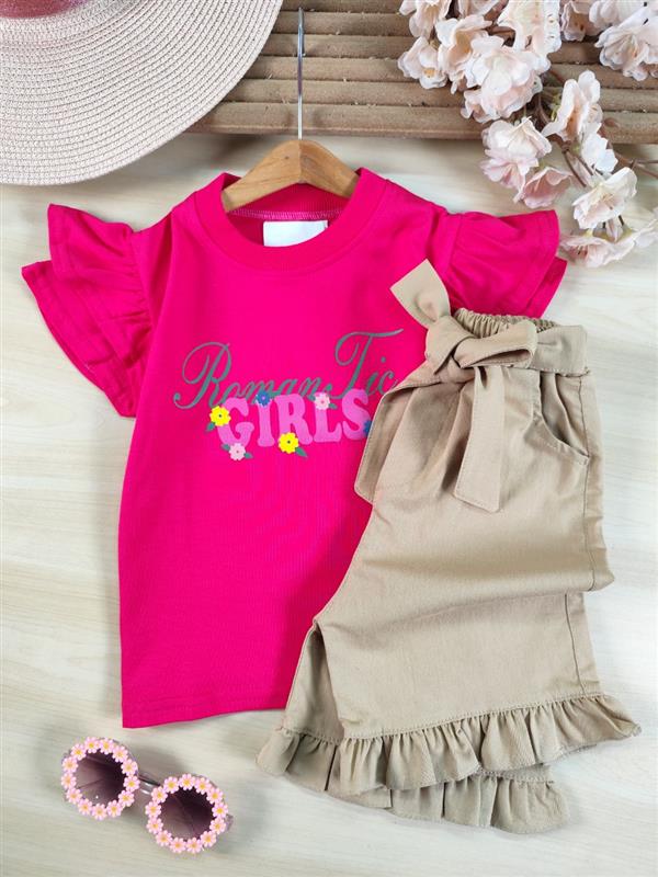 کراپ شلوارک Girls