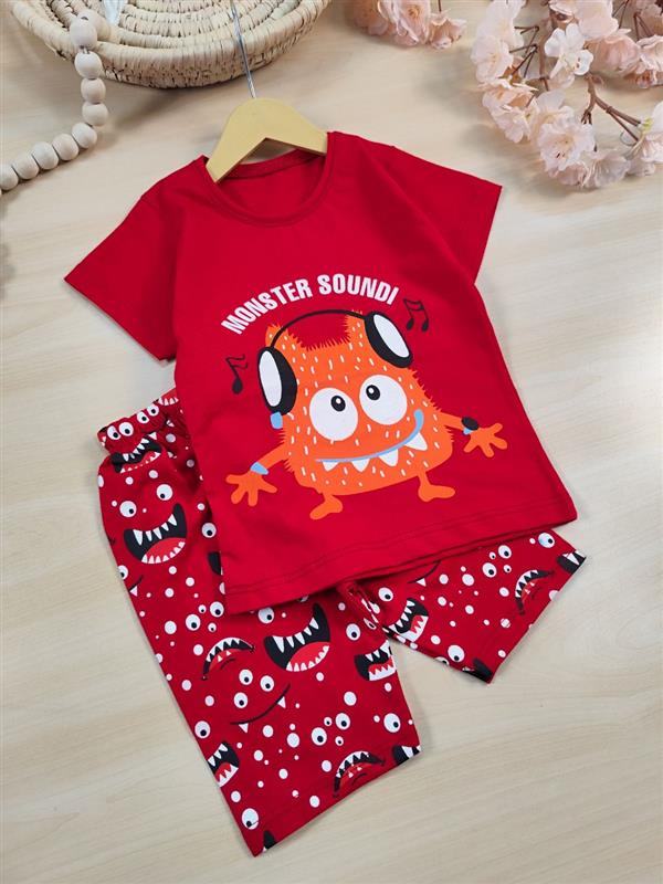 تیشرت شلوارک هیولا