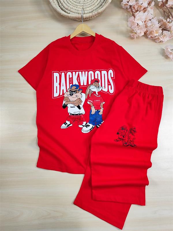 تیشرت شلوارک Back woode