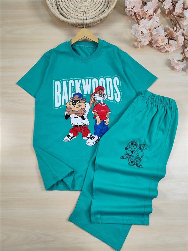 تیشرت شلوارک Back woode