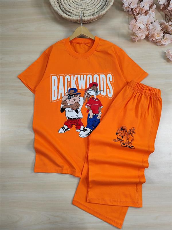 تیشرت شلوارک Back woode