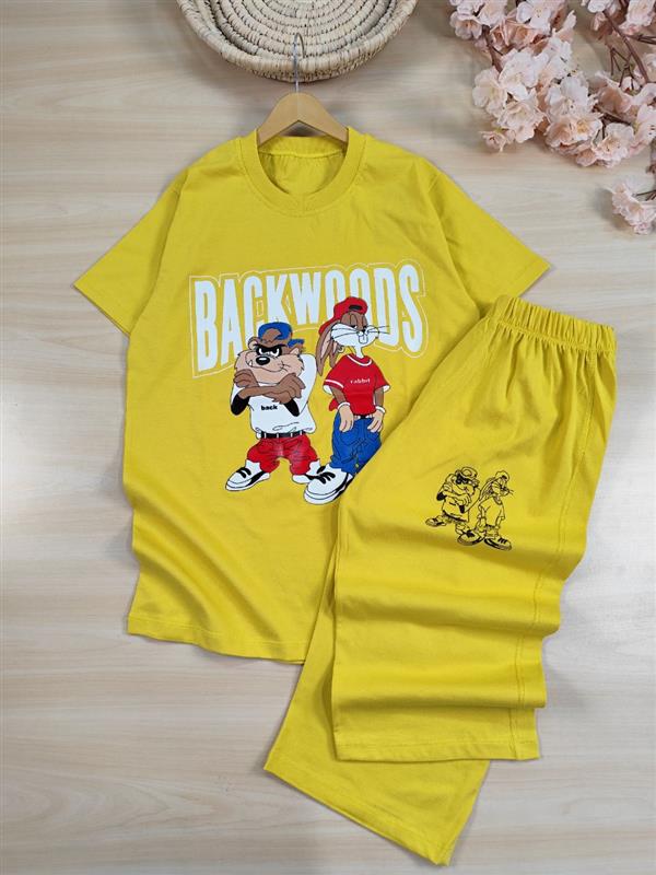 تیشرت شلوارک Back woode