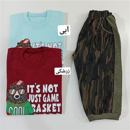 تیشرت شلوارک خرس و‌توپ