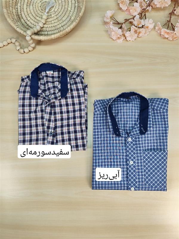 پیراهن چهارخانه متنوع 