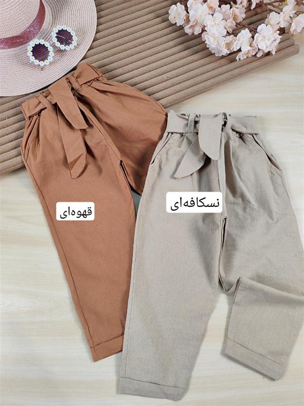 شلوار دمپا پاکتی رنگی