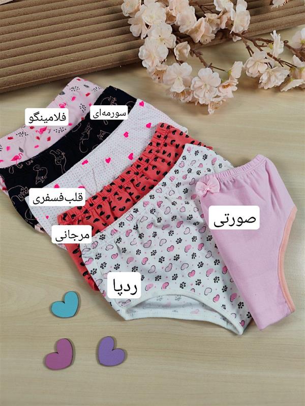 شورت نخ پنبه متنوع 