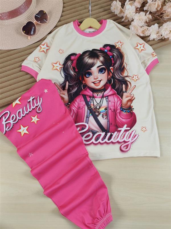 تیشرت شلوار Beauty girl 