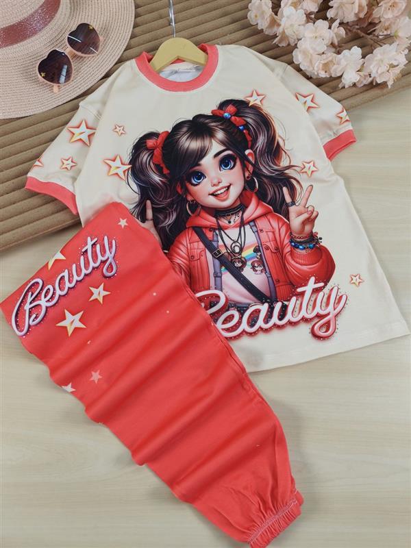 تیشرت شلوار Beauty girl 