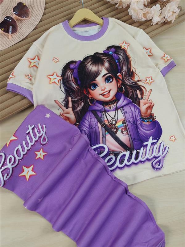 تیشرت شلوار Beauty girl 