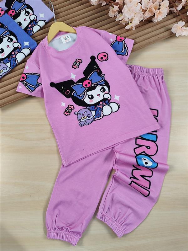 تیشرت شلوار Candy kuromi 