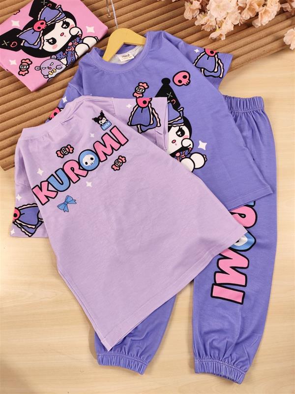تیشرت شلوار Candy kuromi 