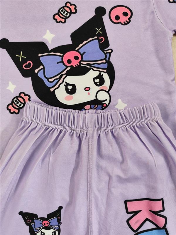 تیشرت شلوار Candy kuromi 