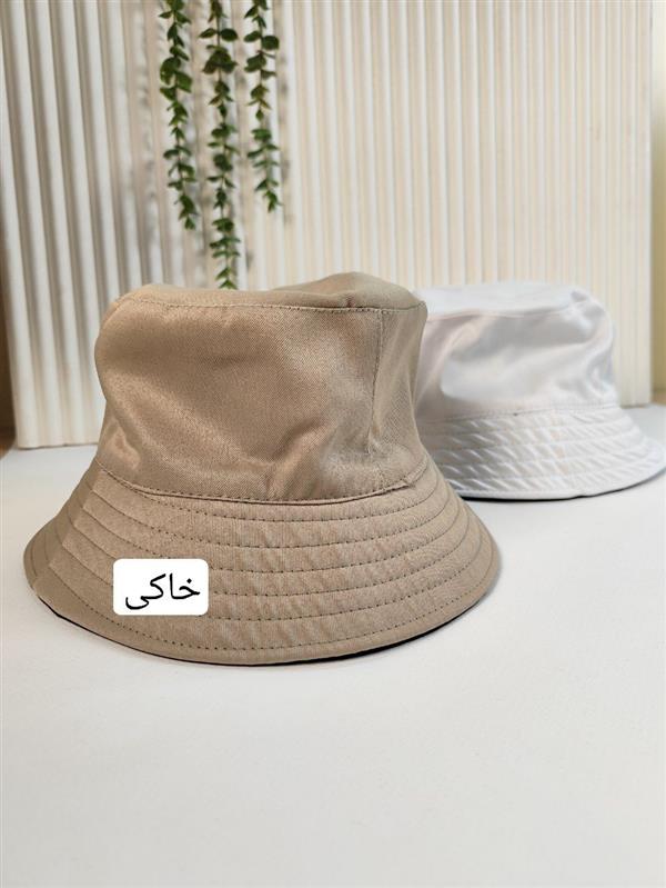 کلاه باکت دورو رنگی 