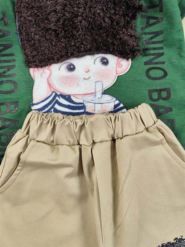 تیشرت شلوارک Curly boy 