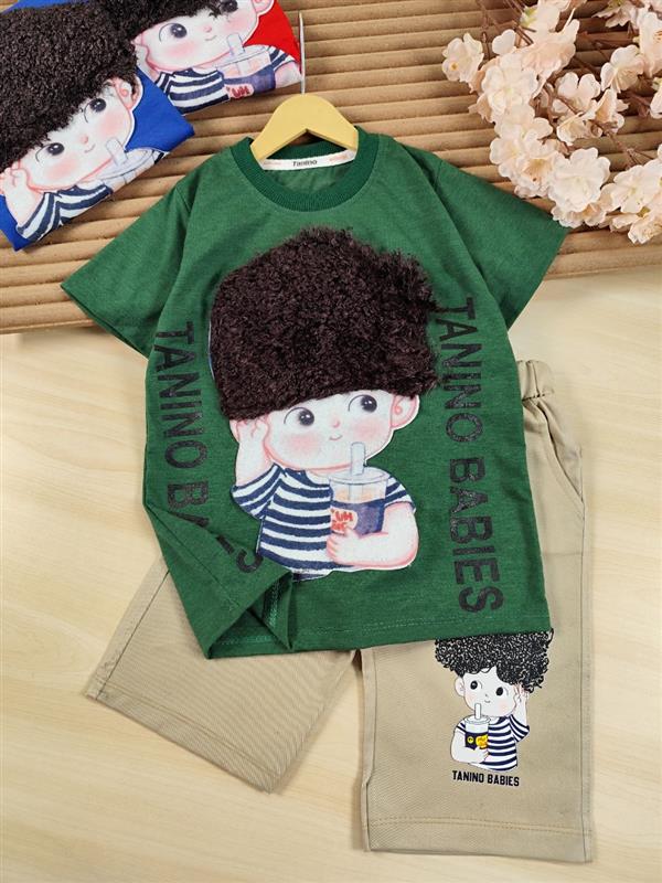 تیشرت شلوارک Curly boy 