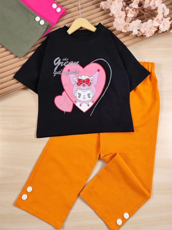 تیشرت شلوار Queen kuromi 