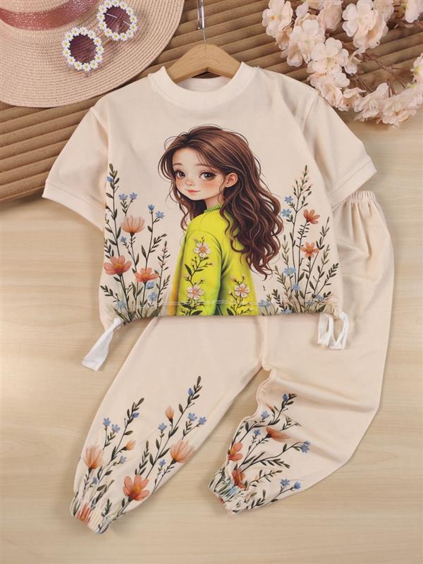 کراپ شلوار Smile girl 