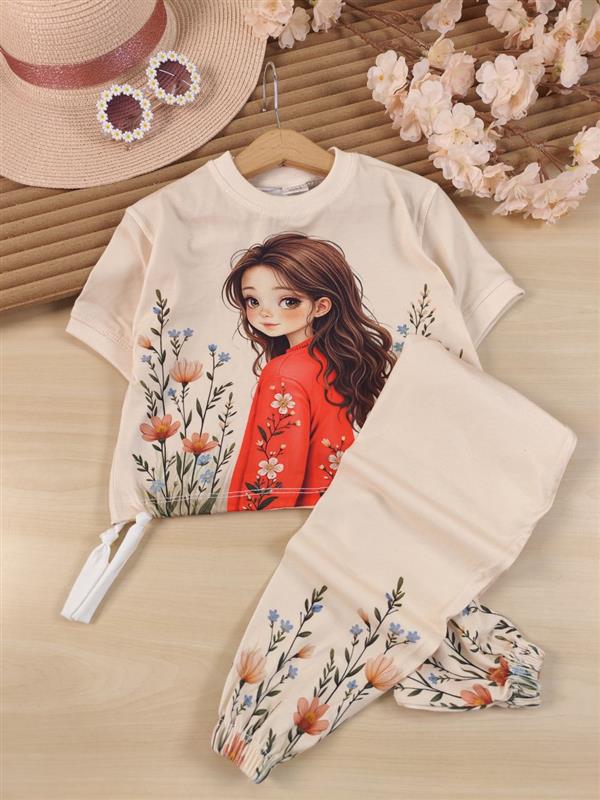 کراپ شلوار Smile girl 