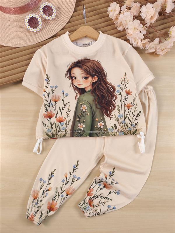 کراپ شلوار Smile girl 