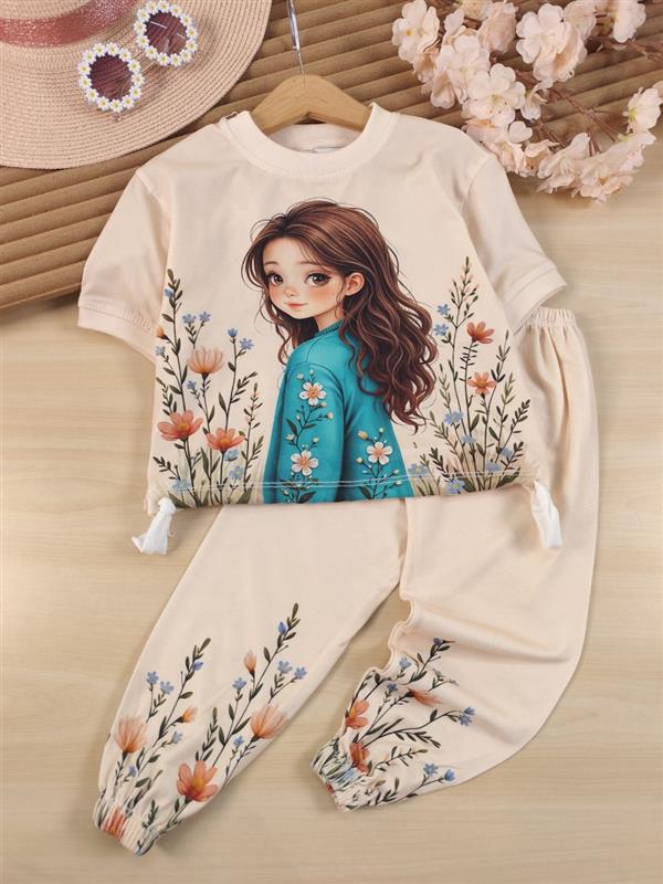 کراپ شلوار Smile girl 