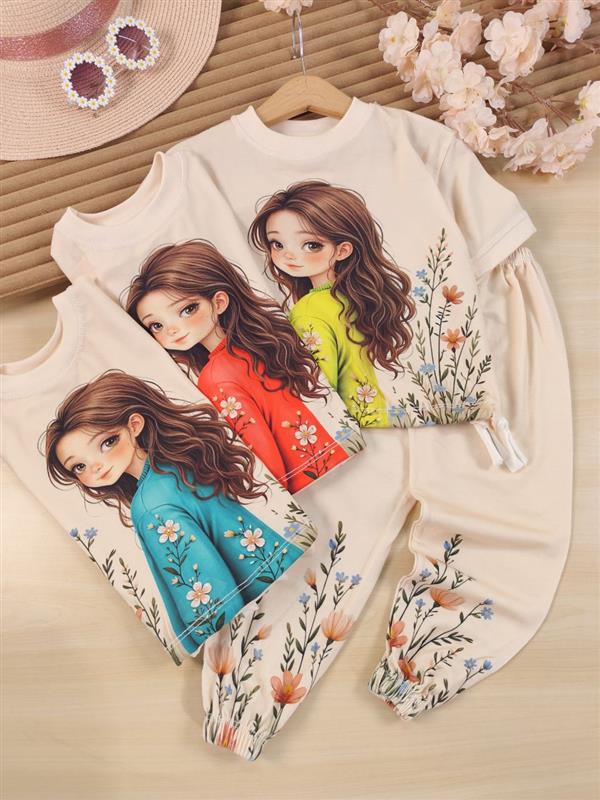 کراپ شلوار Smile girl 