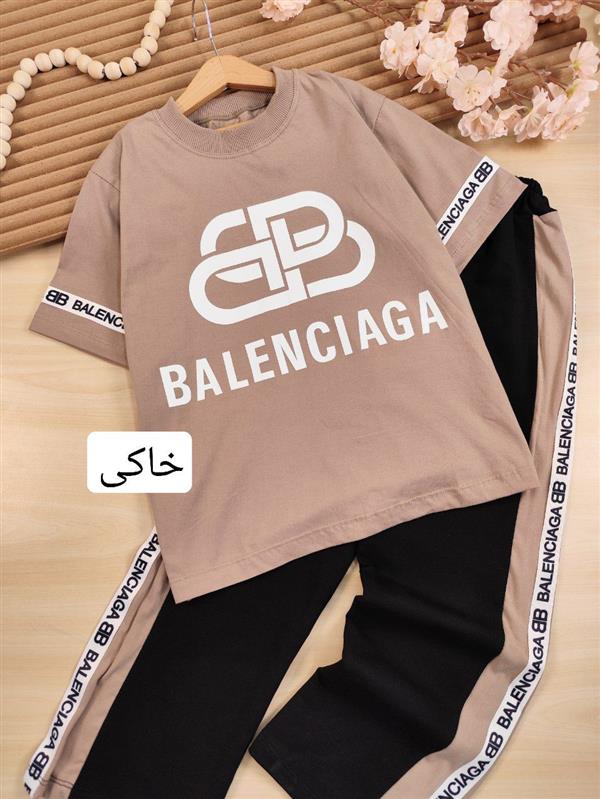تیشرت شلوار بالنسیاگا رنگی 