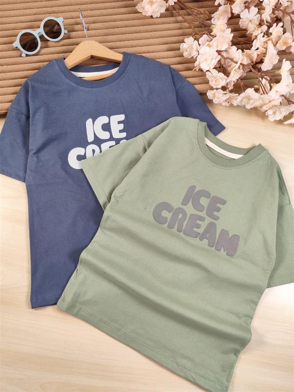تیشرت تک Cream