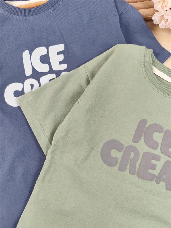 تیشرت تک Cream