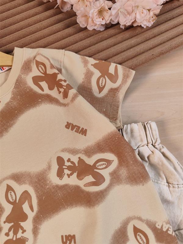 تیشرت شلوارک Wear bunny 