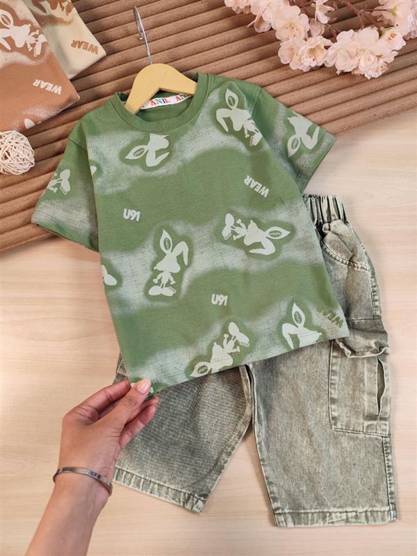 تیشرت شلوارک Wear bunny 