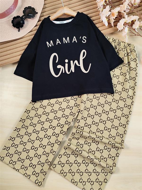 کراپ شلوار Mama girl 