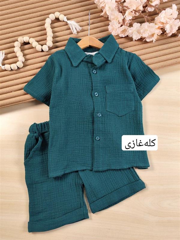 تیشرت شلوارک اسپرت رنگی 