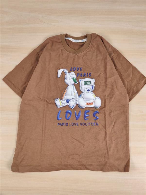 تکسایز تیشرت love paris 
