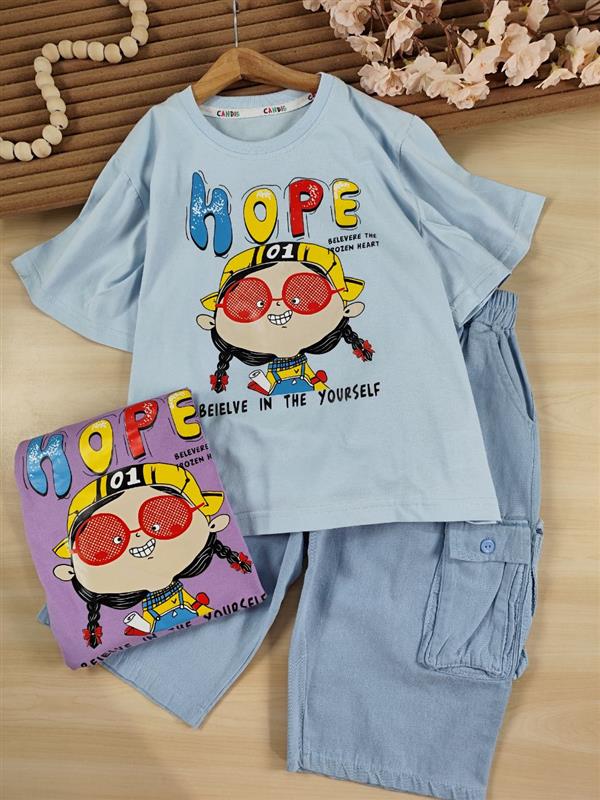 کراپ شلوارک  girl hope