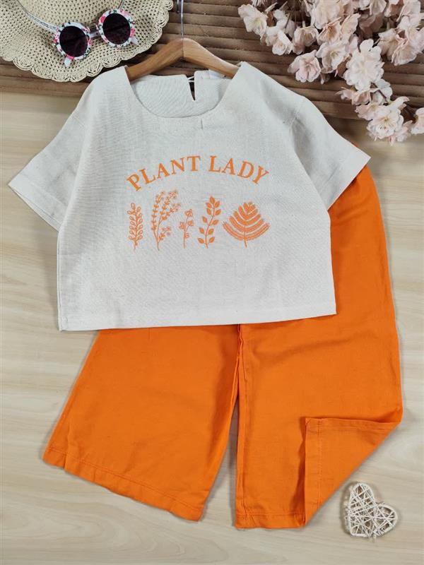 کراپ شلوارک Plant lady