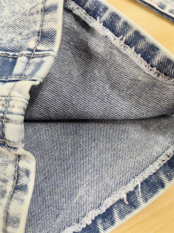 شلوار بگ بند سفید 