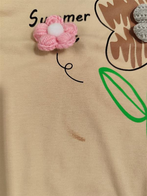 تکسایز تیشرت شلوارک flower 